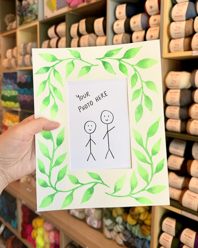 Load image into Gallery viewer, Watercolor Photo Mat Board