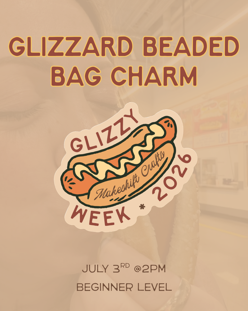 Load image into Gallery viewer, The Glizzard - Glizzy Beaded Bag Charm