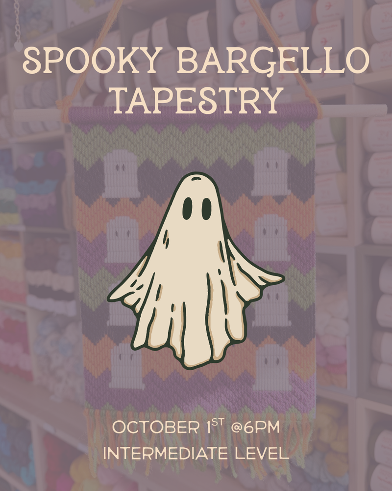 Load image into Gallery viewer, Spooky Bargello Tapestry