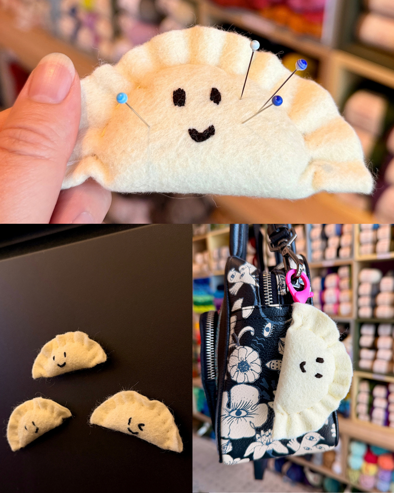 Load image into Gallery viewer, Freestyle Felt Pierogi Craft Menu: International Pierogi Day