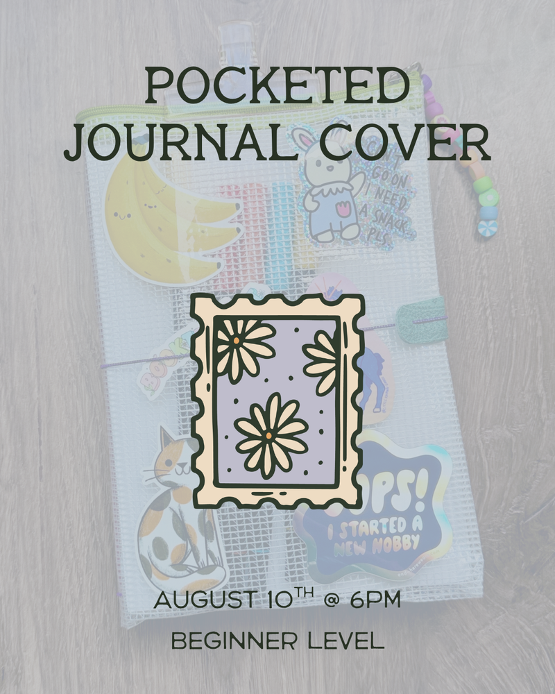 Load image into Gallery viewer, Pocketed Journal Cover