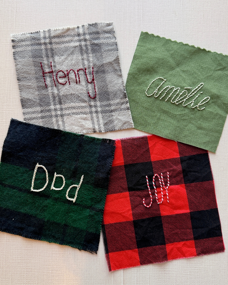 Load image into Gallery viewer, Embroidered Hand Lettering