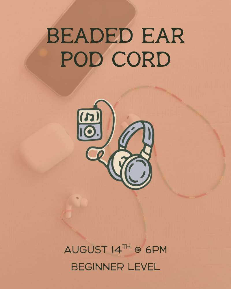 Load image into Gallery viewer, Beaded Ear Pod Cord