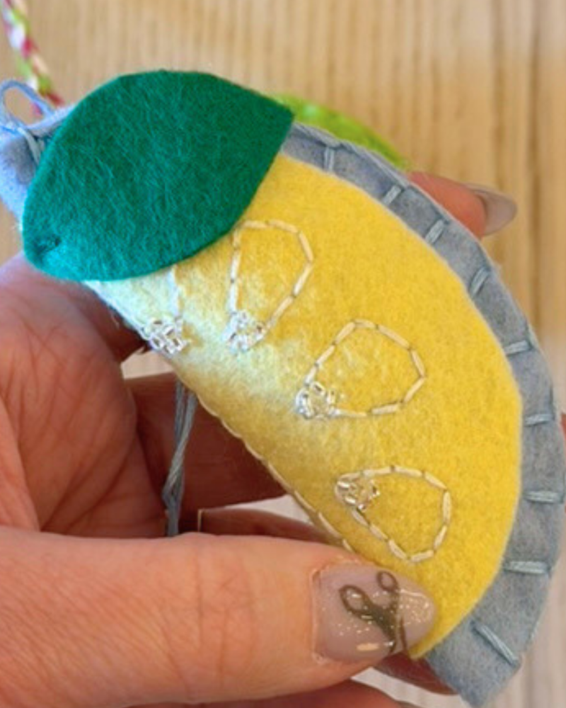 Load image into Gallery viewer, Beaded Fruit Bag Charm