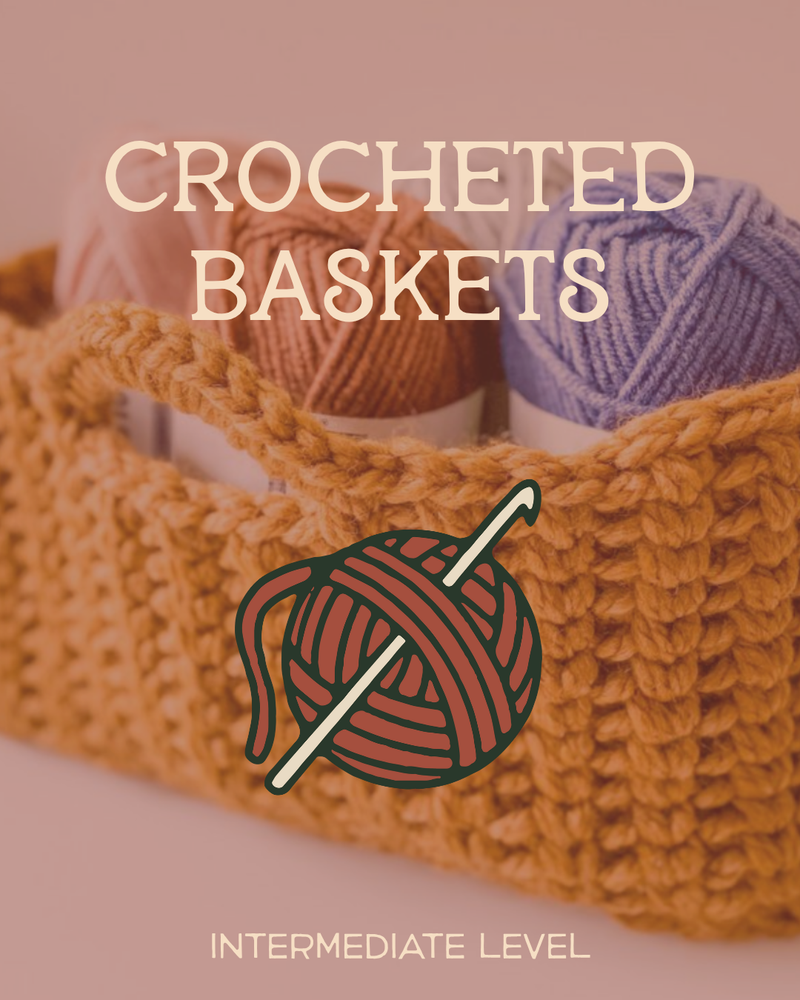 Load image into Gallery viewer, Cozy Crocheted Baskets