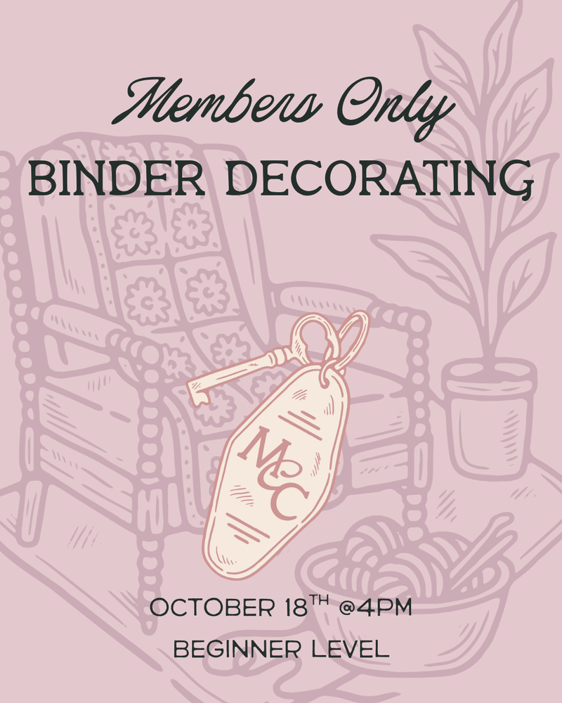 Load image into Gallery viewer, Makeshit Binder Decorating *Makeshit Members Only*
