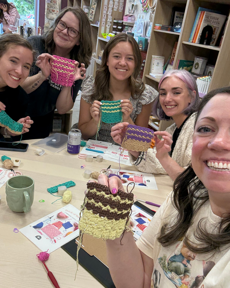 Load image into Gallery viewer, Hooked Up: Crochet Stitch of the Month