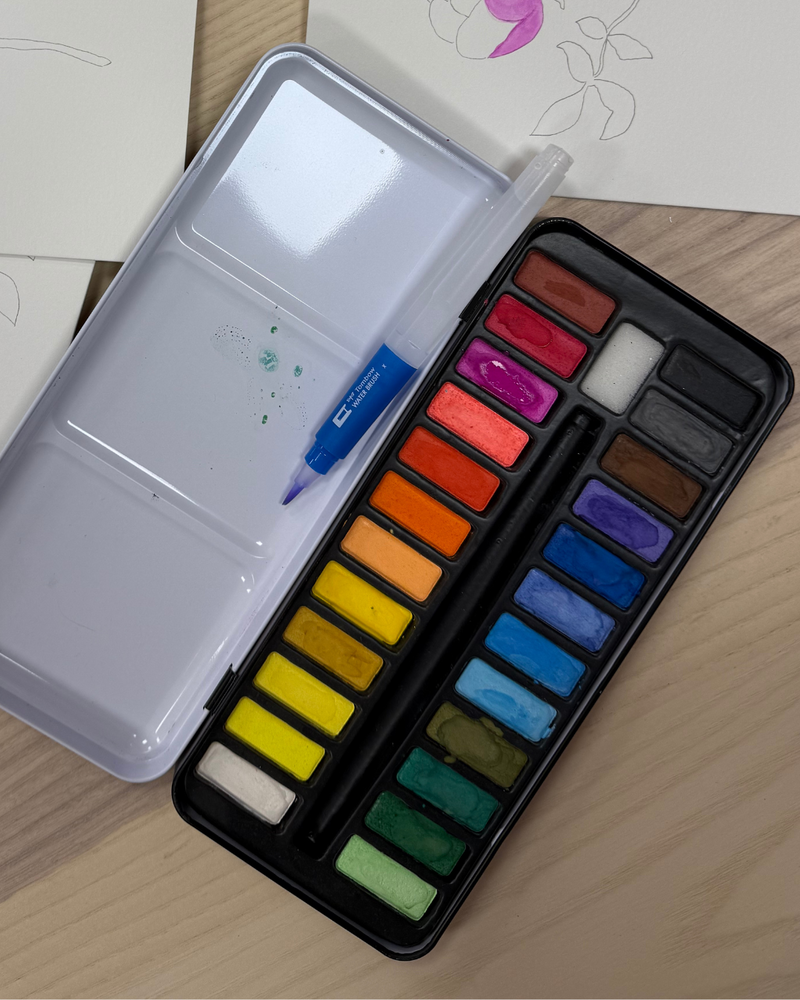 Load image into Gallery viewer, Cocktails & Crafts: Watercolor at Odde's Lounge