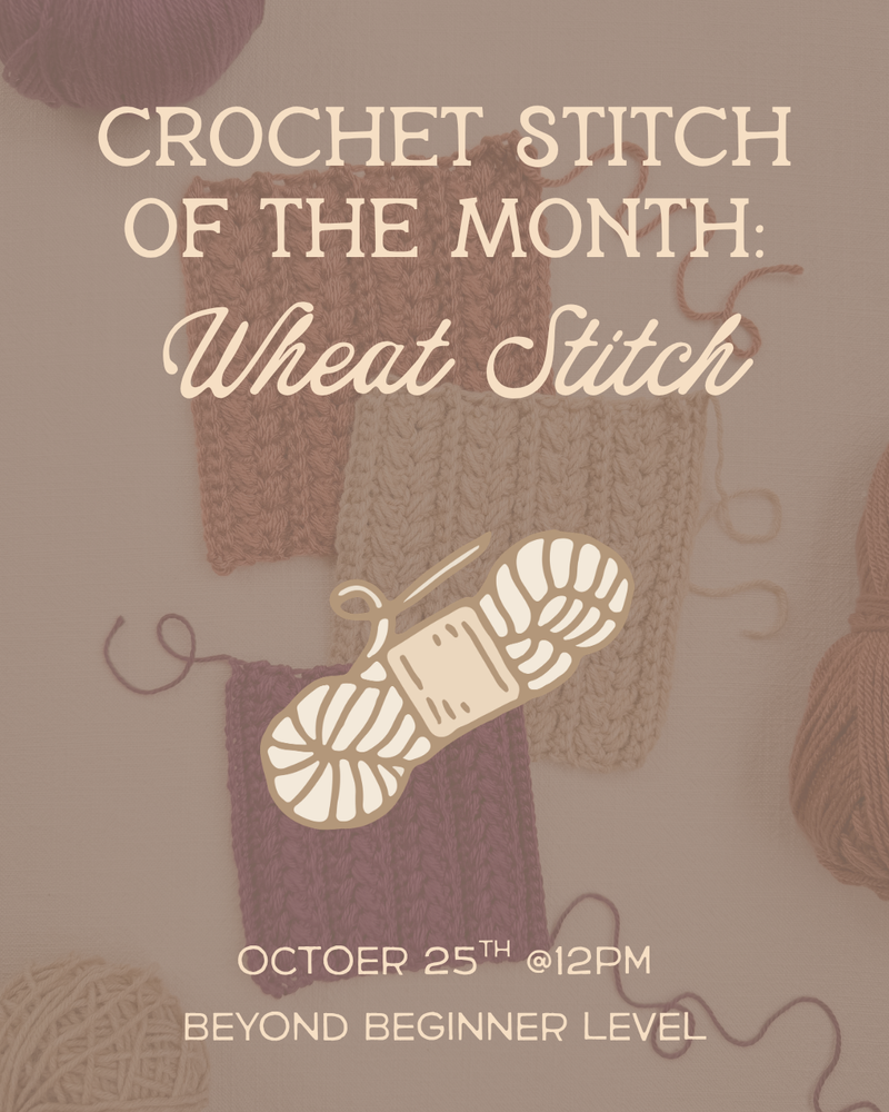 Load image into Gallery viewer, Hooked Up: Crochet Stitch of the Month