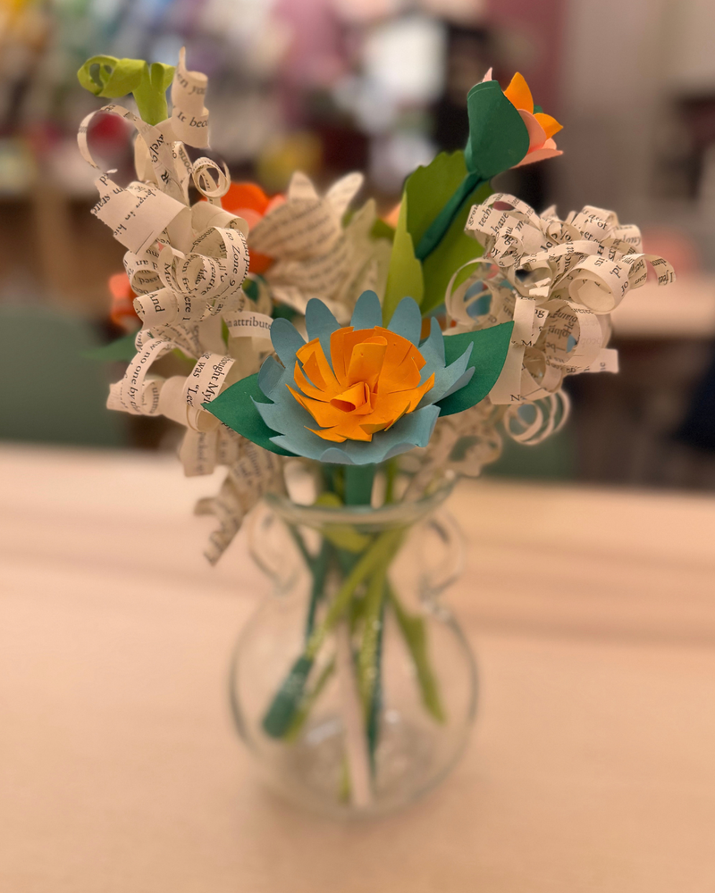 Load image into Gallery viewer, Floral Book Page Bouquets