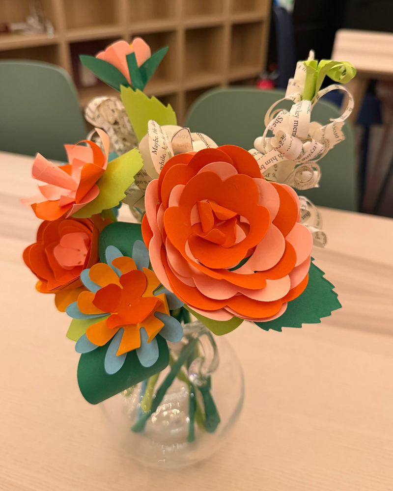 Load image into Gallery viewer, Floral Book Page Bouquets