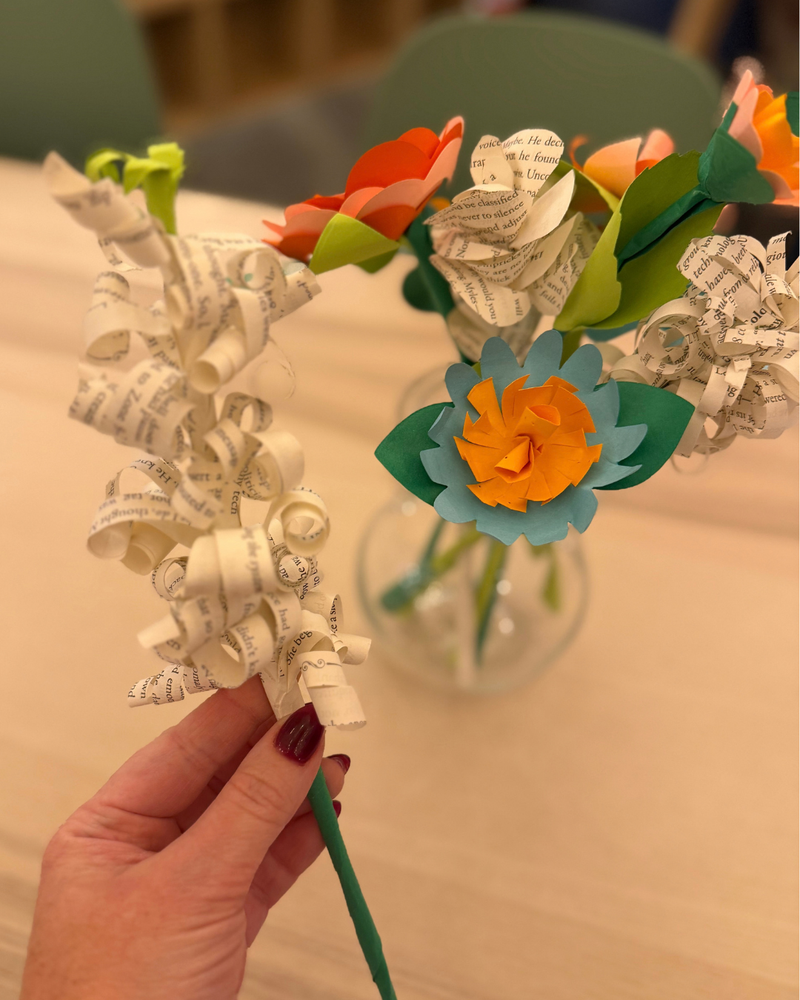 Load image into Gallery viewer, Floral Book Page Bouquets