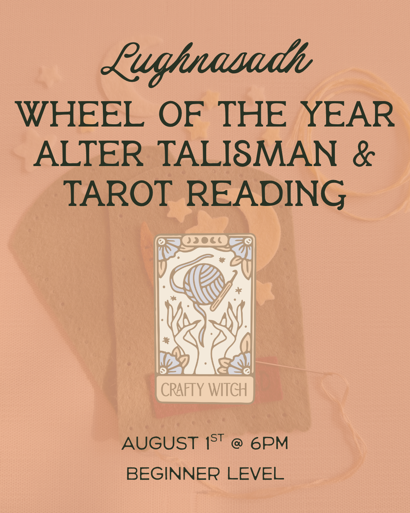 Load image into Gallery viewer, Wheel of the Year Alter Talisman & Lughnasadh Tarot Reading