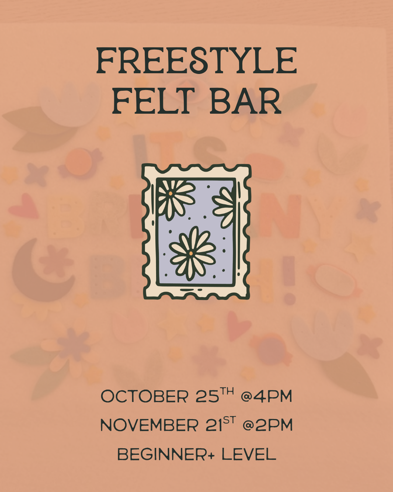 Load image into Gallery viewer, Freestyle Felt Bar