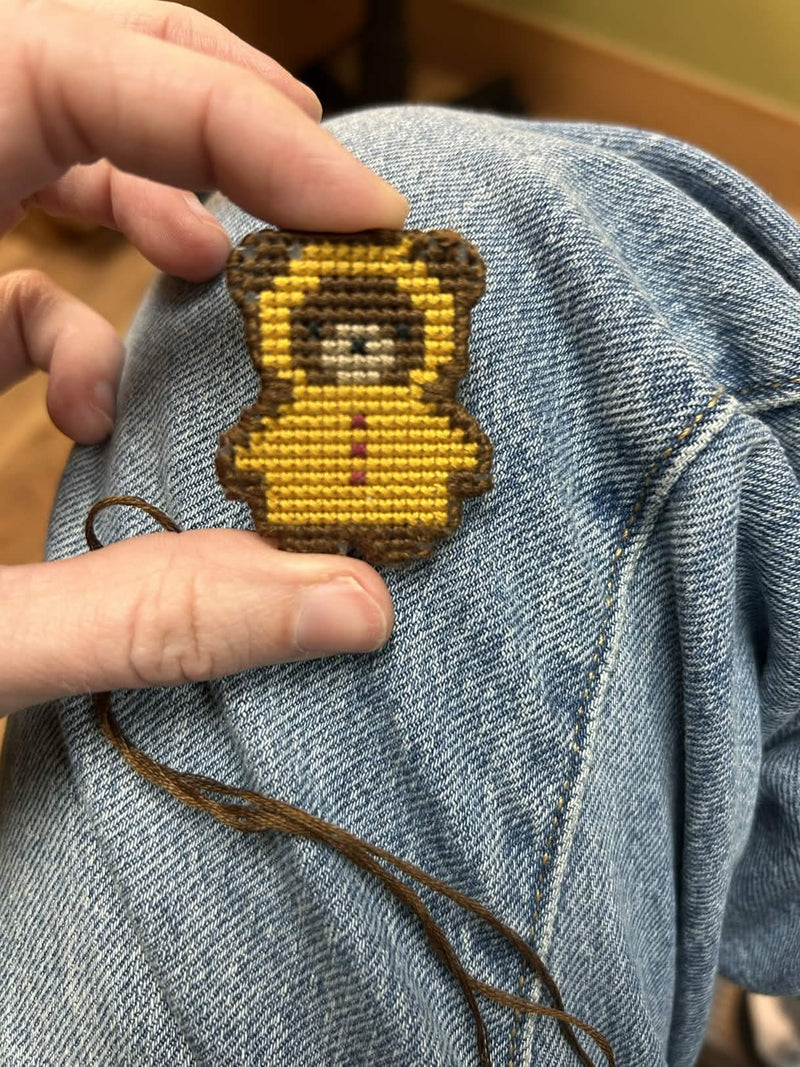 Load image into Gallery viewer, Cross Stitched Keychains