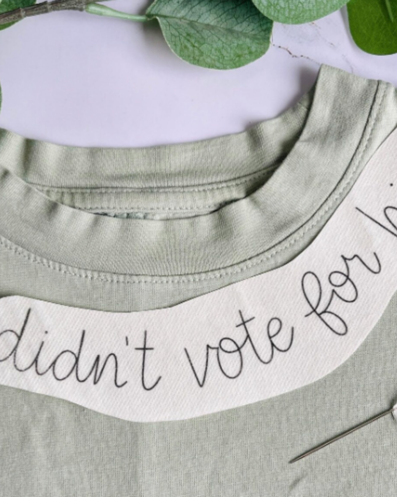Load image into Gallery viewer, Cozy Crewneck Collar Embroidery
