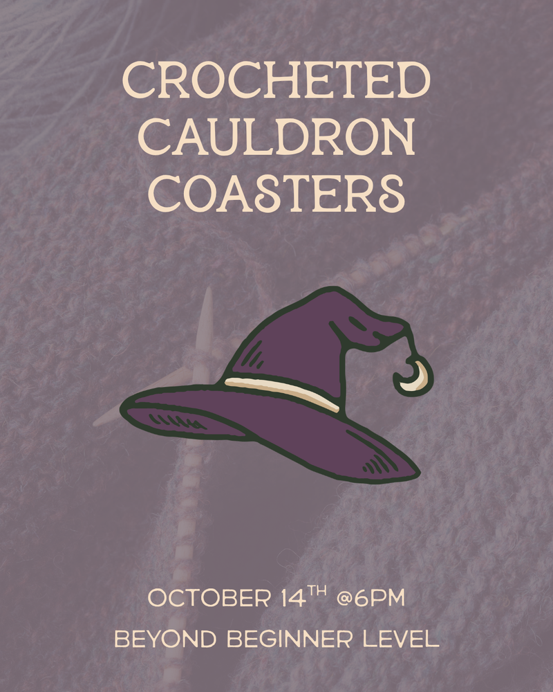 Load image into Gallery viewer, Crocheted Cauldron Coasters