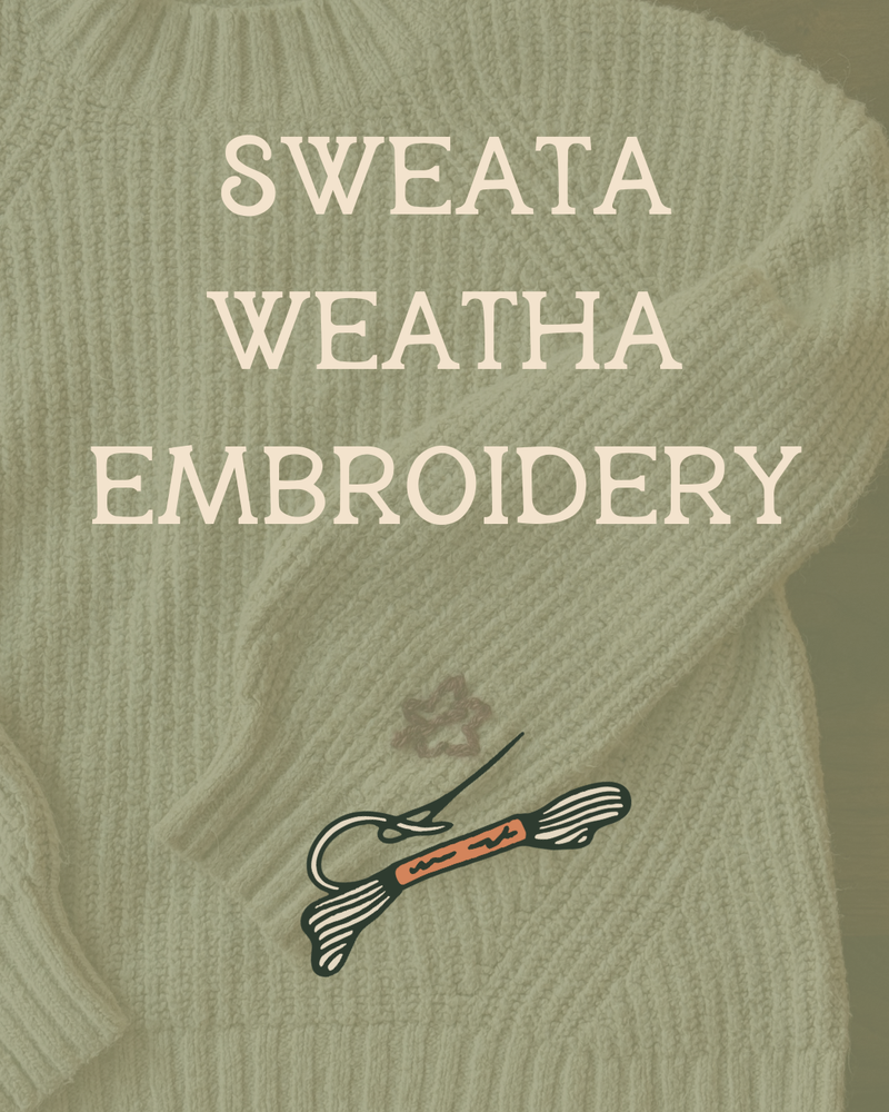 Load image into Gallery viewer, Sweata Weatha - Fall Sweater Embroidery
