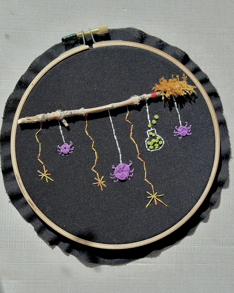 Load image into Gallery viewer, Broom Stick Embroidery