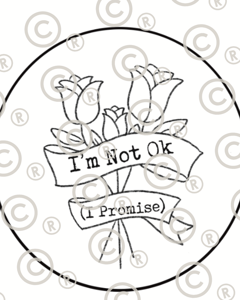 Load image into Gallery viewer, Emo Afternoon - My Chemical Romance Embroidery