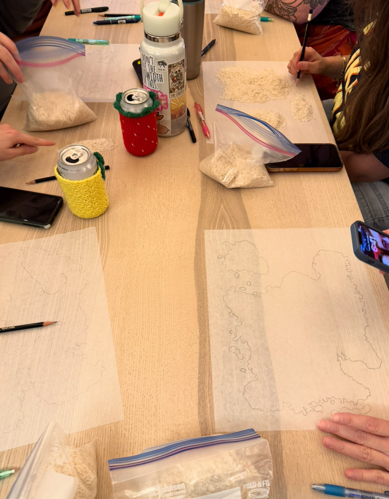 Load image into Gallery viewer, Fantasy Cartography Stitch-A-Long: A 5 Week Custom Map Making Experience