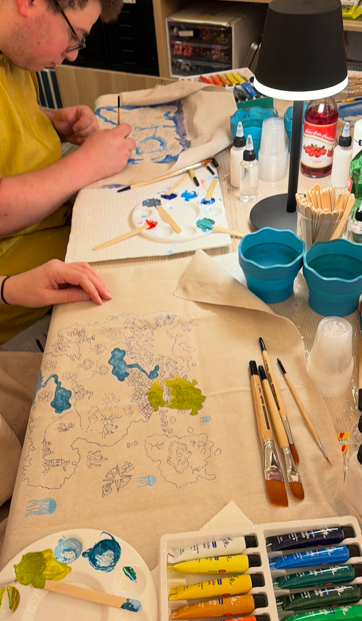 Load image into Gallery viewer, Fantasy Cartography Stitch-A-Long: A 5 Week Custom Map Making Experience