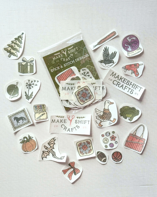 Makeshift Crafts Stick & Stitch Designs