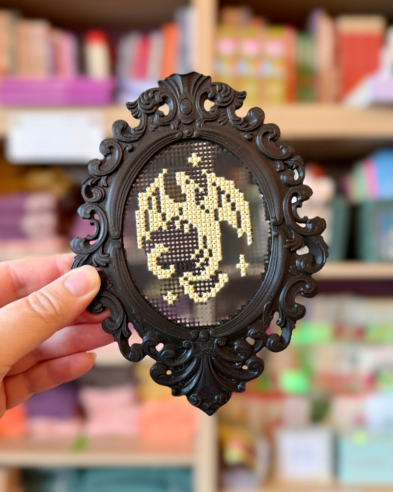 Load image into Gallery viewer, Cross Stitch Baroque Frame
