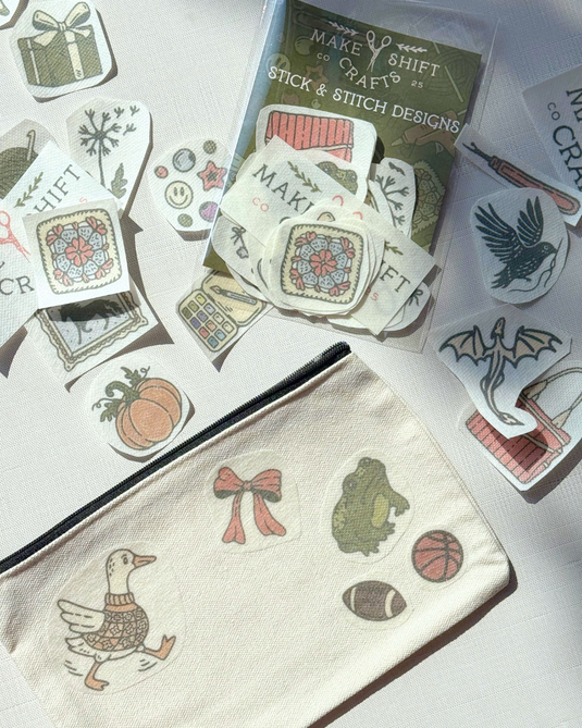 Makeshift Crafts Stick & Stitch Designs