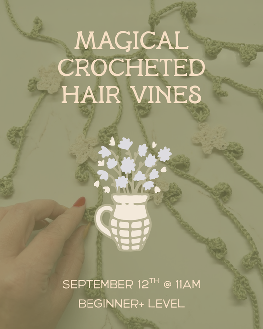 Magical Crocheted Hair Vines
