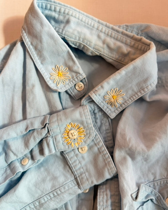 Bring Your Own Denim Detail Embroidery & Embellishment