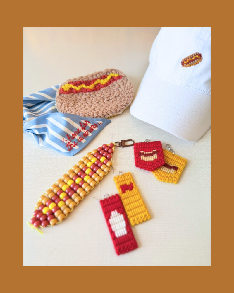 Load image into Gallery viewer, The Glizzard - Glizzy Beaded Bag Charm
