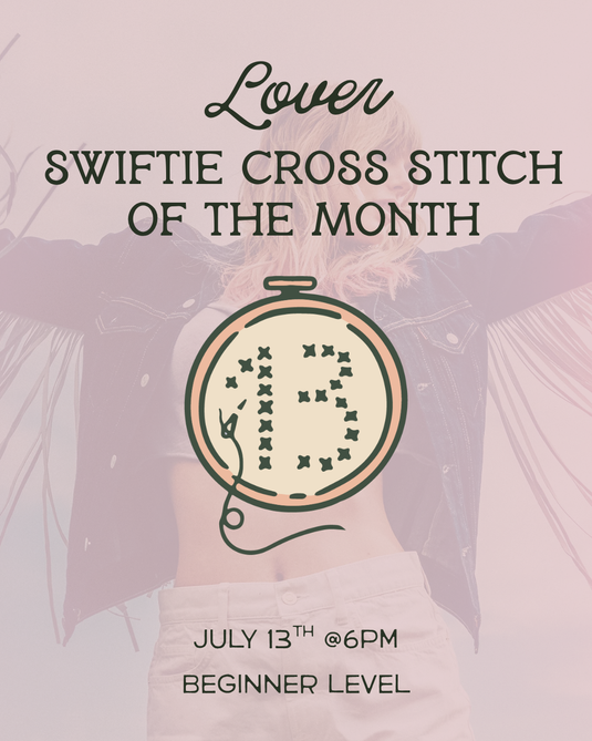 Swiftie Day: Lover - Mini Album Cross Stitch of the Month