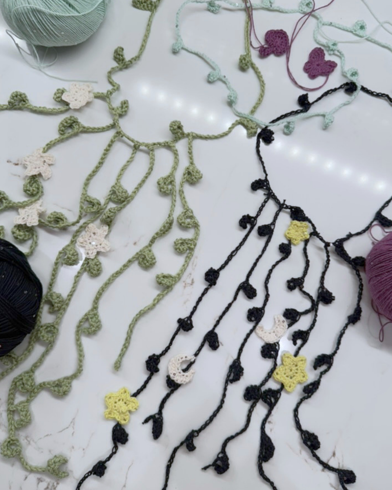 Load image into Gallery viewer, Magical Crocheted Hair Vines
