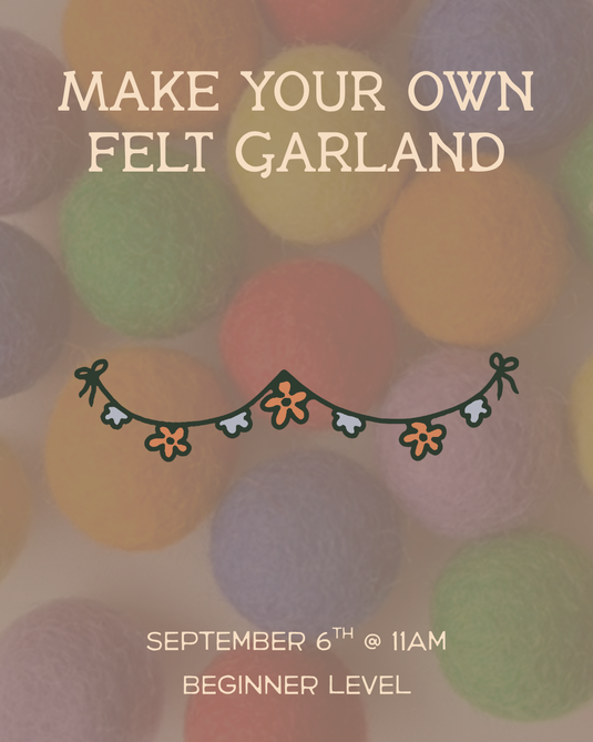 Make Your Own Felt Garland