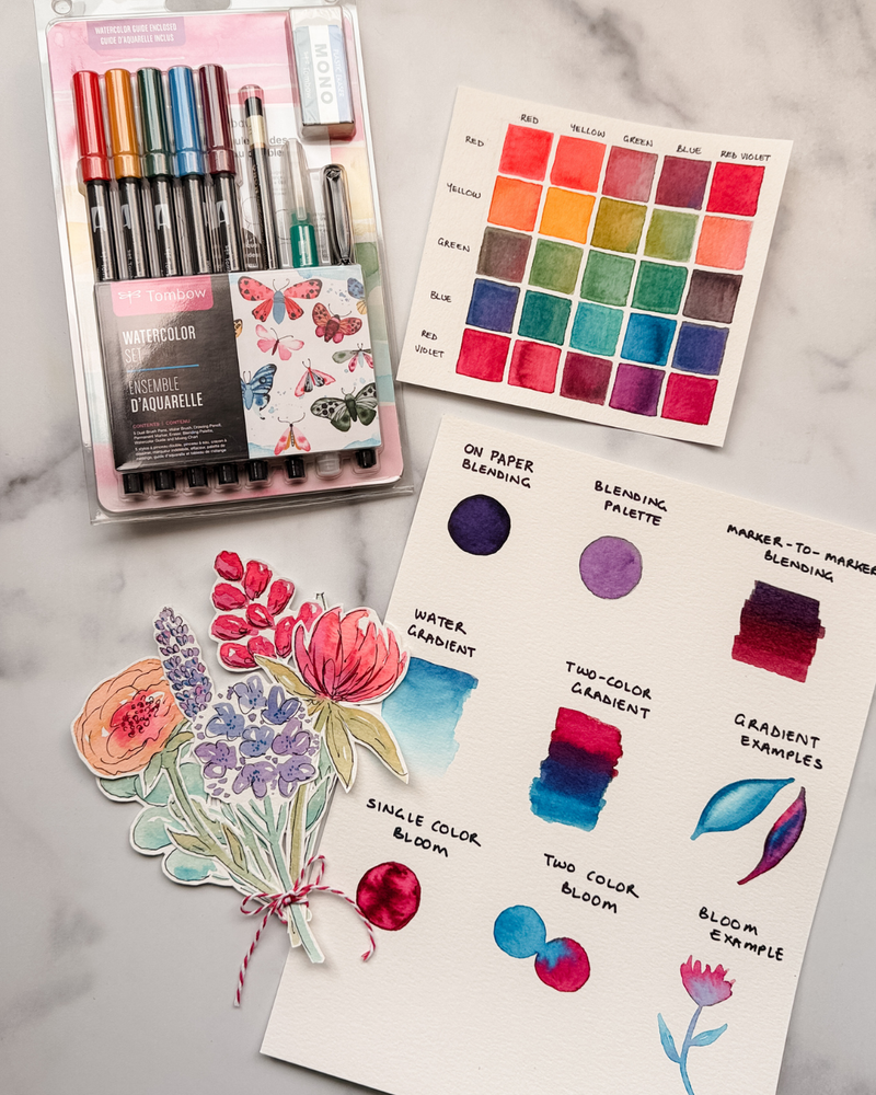 Load image into Gallery viewer, Watercolor with Markers
