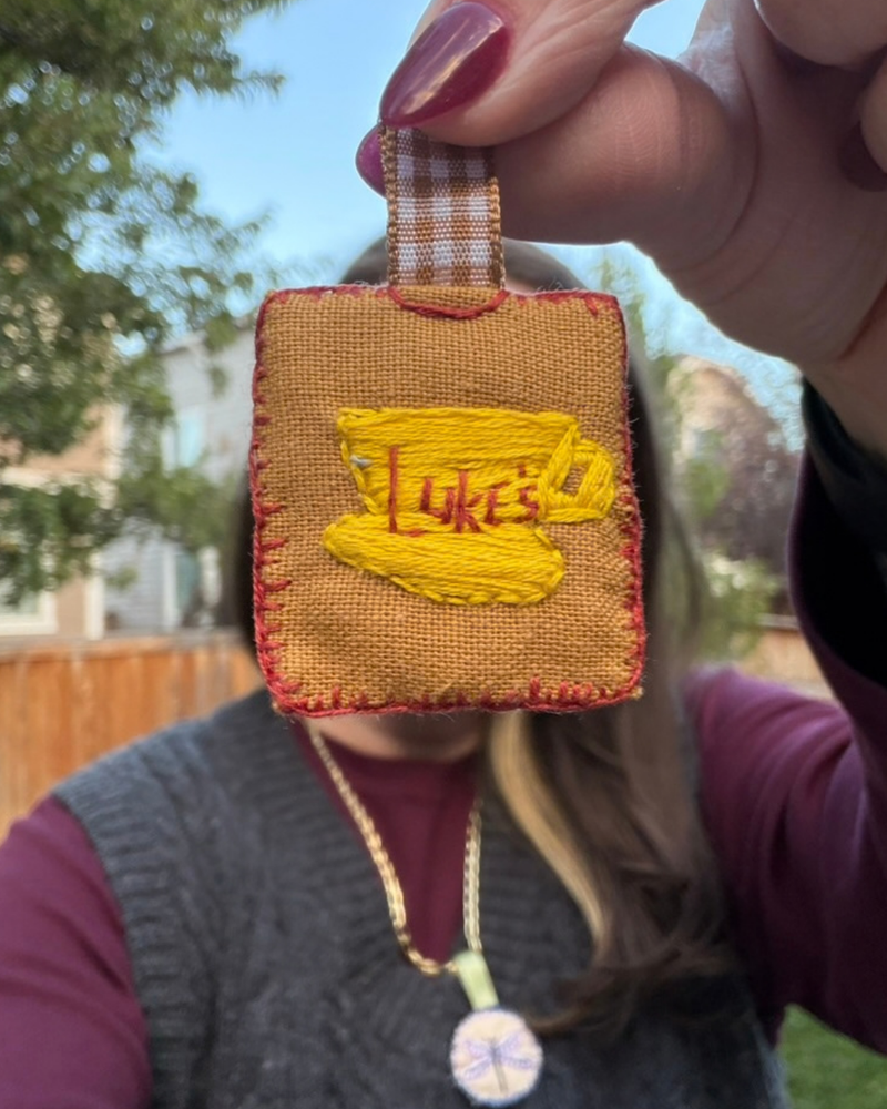 Load image into Gallery viewer, Gilmore Girls Mini Embroidered Charms
