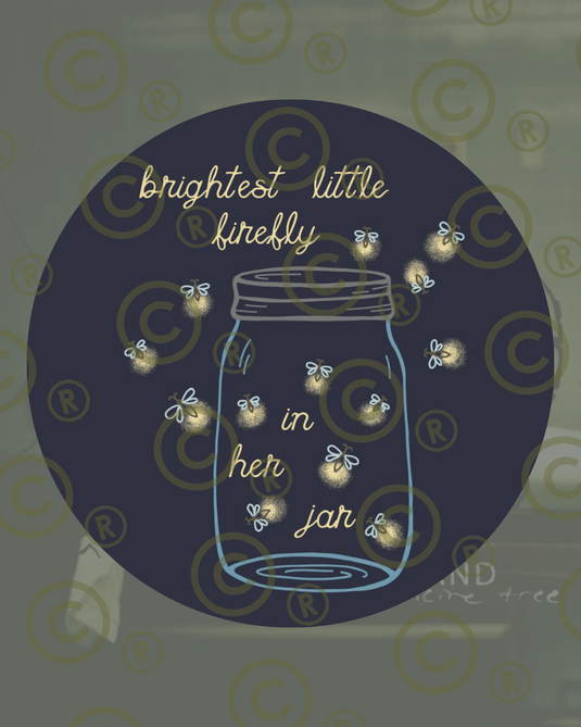 Emo Evening: Copeland The Brightest Firefly in Her Jar Embroidery