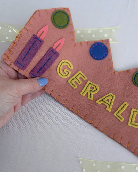 Felt Celebration Crowns