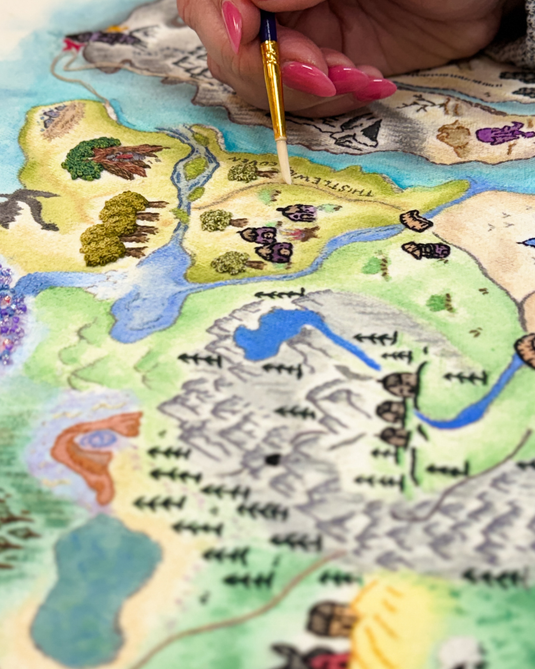 Fantasy Cartography Stitch-A-Long: A 5 Week Custom Map Making Experience