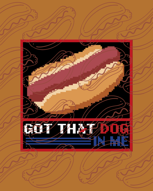 Got That Dog In Me Cross Stitch