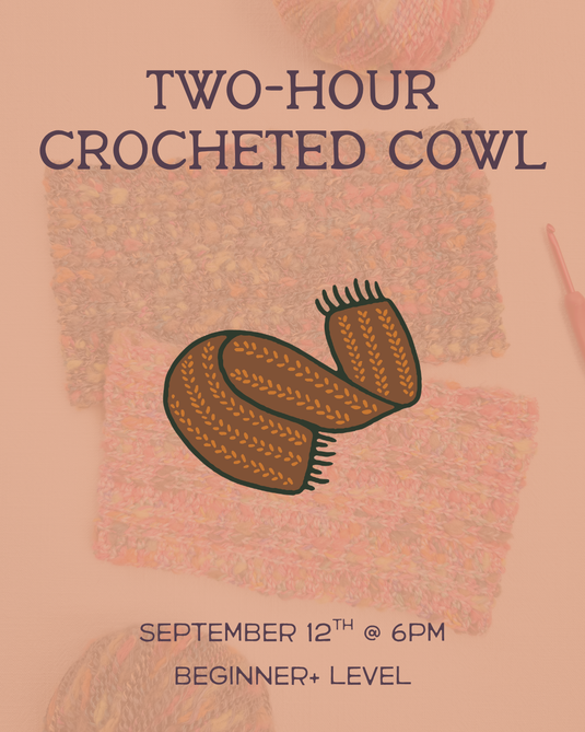 Two-Hour Crocheted Cowl