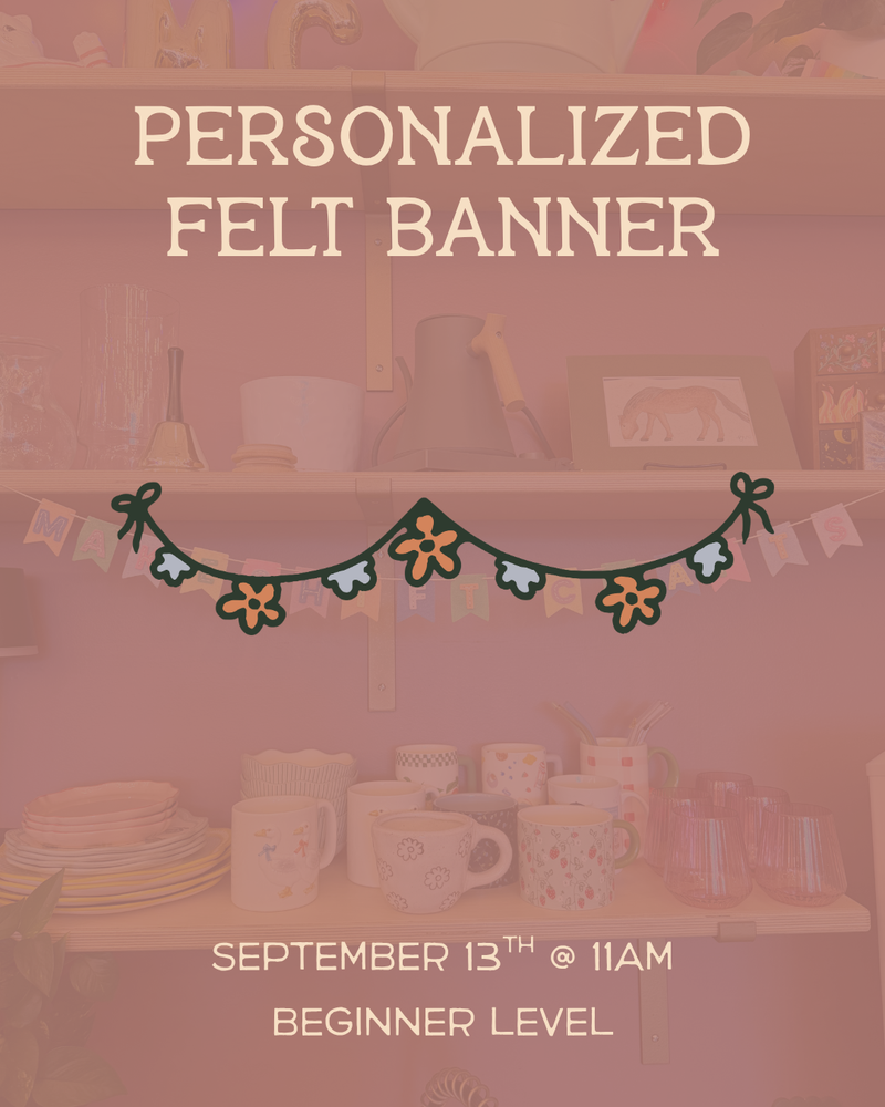 Load image into Gallery viewer, Personalized Felt Banner
