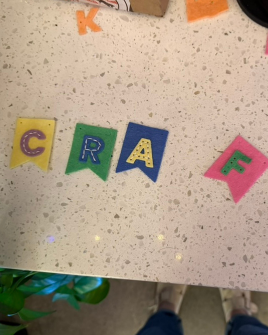 Personalized Felt Banner