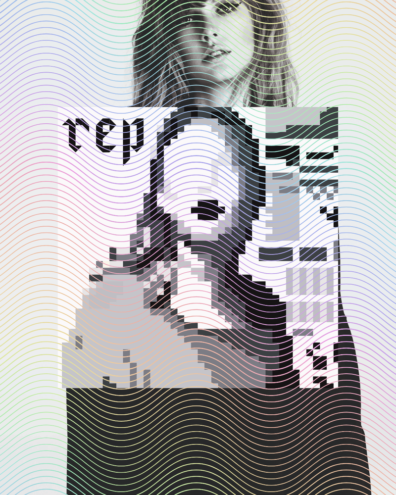 Load image into Gallery viewer, Swiftie Day: Reputation - Mini Album Cross Stitch of the Month
