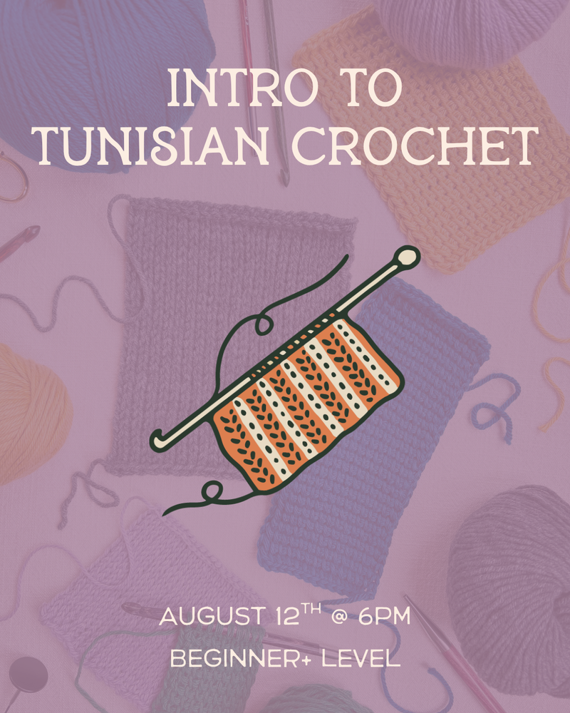 Load image into Gallery viewer, Tunisian Crochet For Beginners
