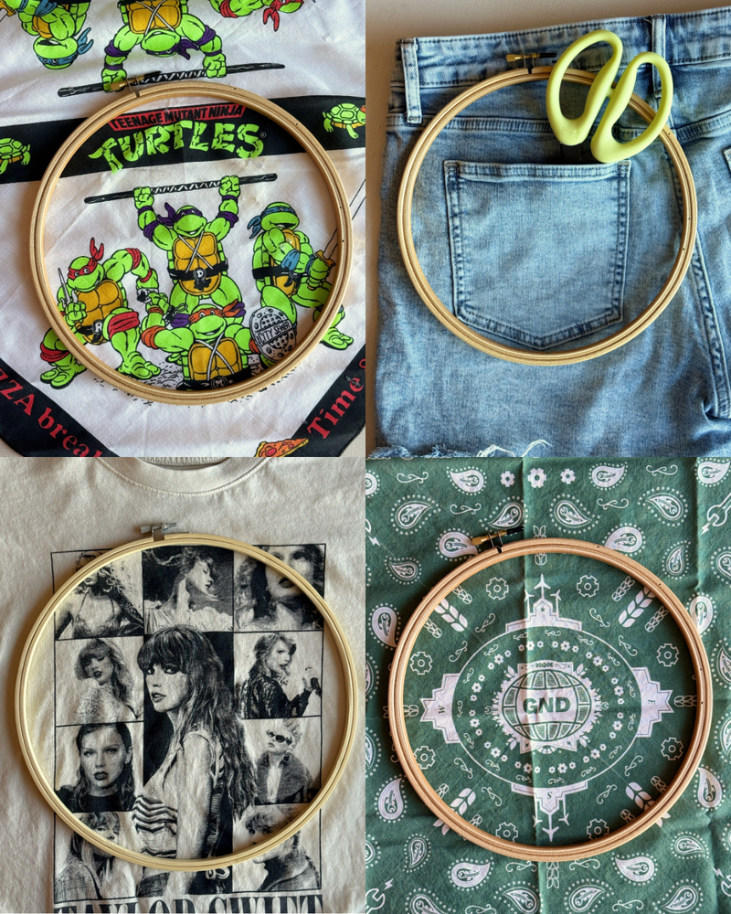 Load image into Gallery viewer, Upcycled T-Shirt Embroidery Workshop
