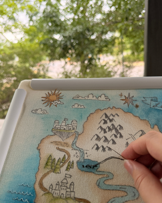 Fantasy Cartography Stitch-A-Long: A 5 Week Custom Map Making Experience