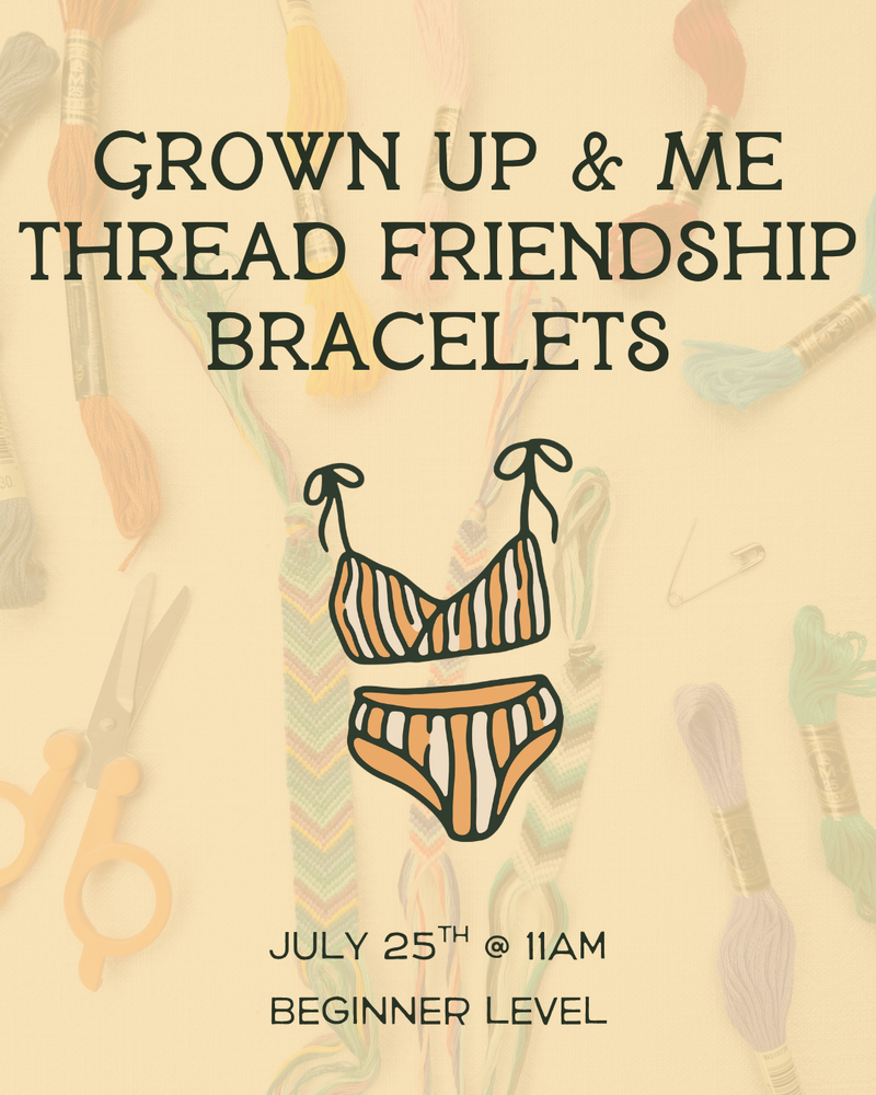 Load image into Gallery viewer, Grown Up &amp; Me: Thread Friendship Bracelets
