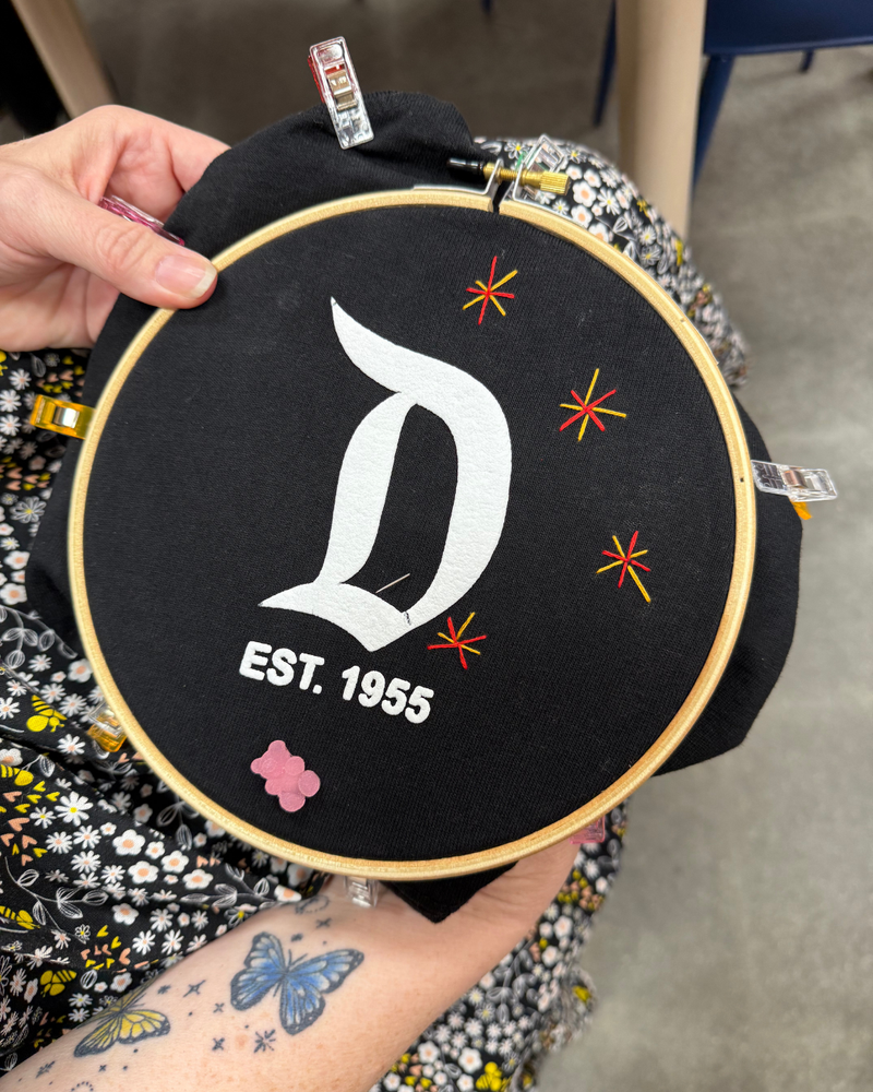 Load image into Gallery viewer, Upcycled T-Shirt Embroidery Workshop
